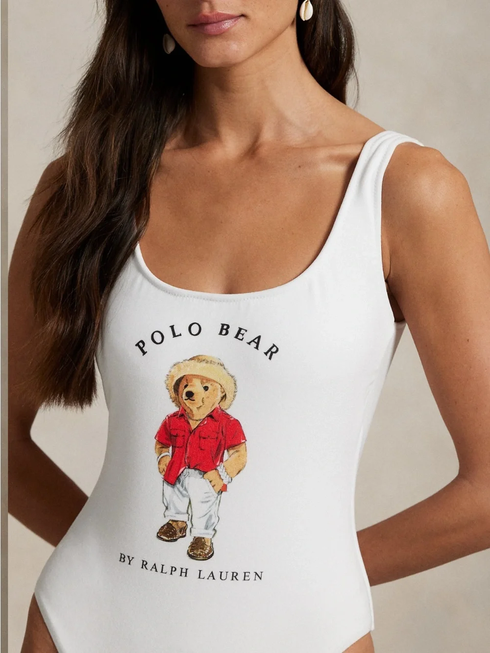 Ralph Lauren Bear one-piece swimsuit - Picture 4 of 4